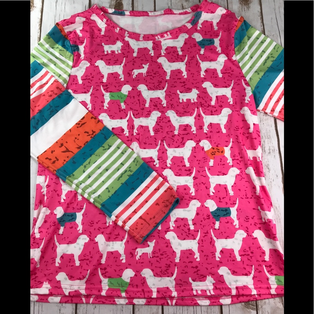 Adorable Women’s Doggy Tee Brand New Size L
